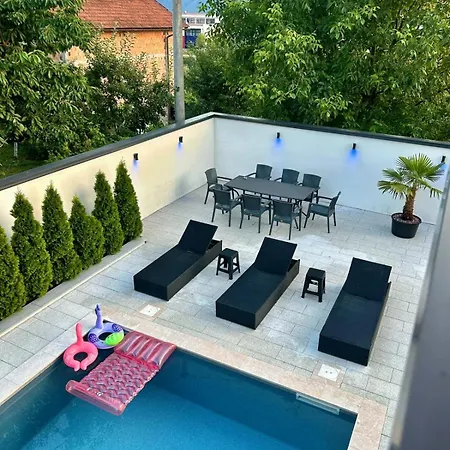 Sunrise With Swimming Pool